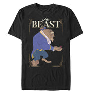 Men's Beauty and the Beast Her Beast  Adult T-Shirt