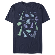 Men's Disney Hocus Pocus Spooky Symbols  Adult T-Shirt