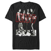 Men's KISS On Stage  Adult T-Shirt