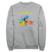 Men's Pokemon Eeveelutions  Adult Sweatshirt