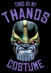 Men's Marvel Halloween Thanos Costume  Adult T-Shirt