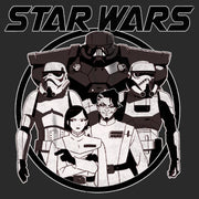 Men's Star Wars: Visions Stormtroopers Anime  Adult T-Shirt