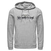 Men's Kingdom Hearts 1 Game Logo  Adult Pull Over Hoodie