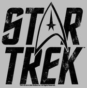 Men's Star Trek: The Original Series Distressed Logo  Adult T-Shirt