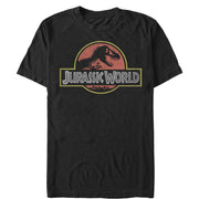 Men's Jurassic World Iconic Logo  Adult T-Shirt