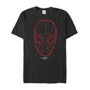 Men's Marvel Spider-Man: Homecoming Mask  Adult T-Shirt