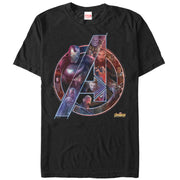 Men's Marvel Avengers: Infinity War Logo  Adult T-Shirt