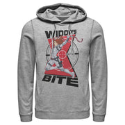 Men's Marvel Black Widow in the Crosshairs  Adult Pull Over Hoodie