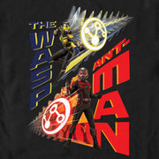 Men's Ant-Man and the Wasp: Quantumania Action Poses  Adult T-Shirt