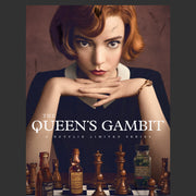 Men's The Queen's Gambit Beth Harmon Poster  Adult T-Shirt