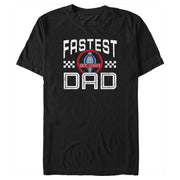 Men's Shelby Cobra Fastest Dad  Adult T-Shirt