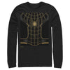 Men's Marvel Spider-Man: No Way Home Black Suit  Adult Long Sleeve Shirt