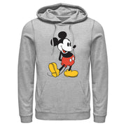 Men's Mickey & Friends Large Pose  Adult Pull Over Hoodie