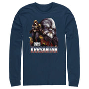 Men's Star Wars: The Book of Boba Fett Krrsantan the Wookiee The Twins Protector  Adult Long Sleeve Shirt