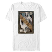 Men's Marvel: Moon Knight Split Personality Playing Card, Who Will Win  Adult T-Shirt