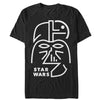 Men's Star Wars Modern Darth Vader Art  Adult T-Shirt