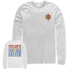 Men's Marvel Captain Marvel Higher Star  Adult Long Sleeve Shirt