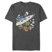 Men's Lilo & Stitch Tropical Waves  Adult T-Shirt