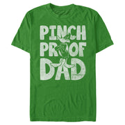 Men's Looney Tunes St. Patrick's Day Daffy Duck Pinch Proof Dad  Adult T-Shirt