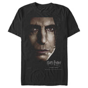 Men's Harry Potter Snape Hunt Begins Poster  Adult T-Shirt