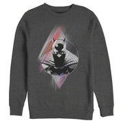 Men's Batman Caped Crusader Prism  Adult Sweatshirt