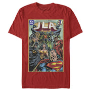 Men's Justice League JLA Comic Cover  Adult T-Shirt