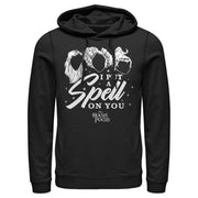 Men's Disney Hocus Pocus Put Spell on You Silhouette  Adult Pull Over Hoodie