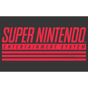 Men's Nintendo Retro SNES Logo  Adult Pull Over Hoodie