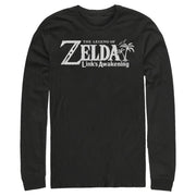 Men's Nintendo Legend of Zelda Link's Awakening Classic Logo  Adult Long Sleeve Shirt