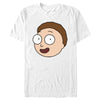 Men's Rick And Morty Smiling Morty Big Head  Adult T-Shirt