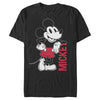 Men's Mickey & Friends Mickey Mouse Vintage Lean  Adult T-Shirt