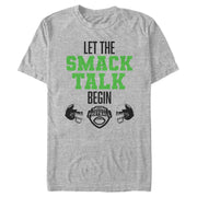 Men's ESPN Let the Smack Talk Begin Black  Adult T-Shirt