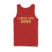 Men's Marvel I Love You 3000 Arc Reactor  Adult Tank Top