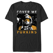 Men's Star Wars Cover Me Porkins  Adult T-Shirt