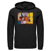 Men's The Simpsons Lisa Coffee  Adult Pull Over Hoodie