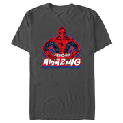 Men's Spider-Man: Beyond Amazing Retro Pose  Adult T-Shirt