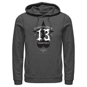 Men's Kingdom Hearts 1 Evil Organization XIII  Adult Pull Over Hoodie