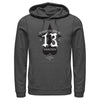 Men's Kingdom Hearts 1 Evil Organization XIII  Adult Pull Over Hoodie