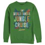 Men's Jungle Cruise The World Famous Logo  Adult Sweatshirt