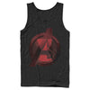 Men's Marvel Black Widow Avenger Symbol  Adult Tank Top