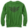 Men's Nintendo Legend of Zelda Tribal Triforce  Adult Sweatshirt