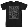 Men's Lost Gods Geometric Celestial Daisy  Adult T-Shirt