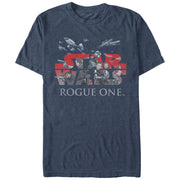 Men's Star Wars Rogue One Rebellion Logo  Adult T-Shirt