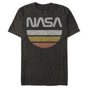 Men's NASA Half Moon  Adult T-Shirt