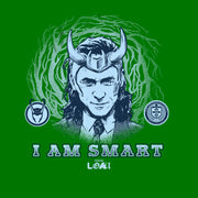 Men's Marvel Loki I Am Smart  Adult T-Shirt