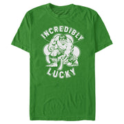 Men's Marvel St. Patrick's Day Hulk Lucky Clover  Adult T-Shirt