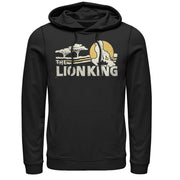 Men's Lion King Vintage Pride Lands  Adult Pull Over Hoodie