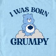 Men's Care Bears I Was Born Grumpy  Adult T-Shirt