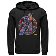 Men's Marvel Avengers: Infinity War Logo  Adult Pull Over Hoodie