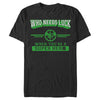 Men's Marvel St. Patrick's Day Captain Marvel No Luck Needed  Adult T-Shirt